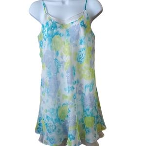 Gilligan & O'Malley floral layered  sleepwear Med